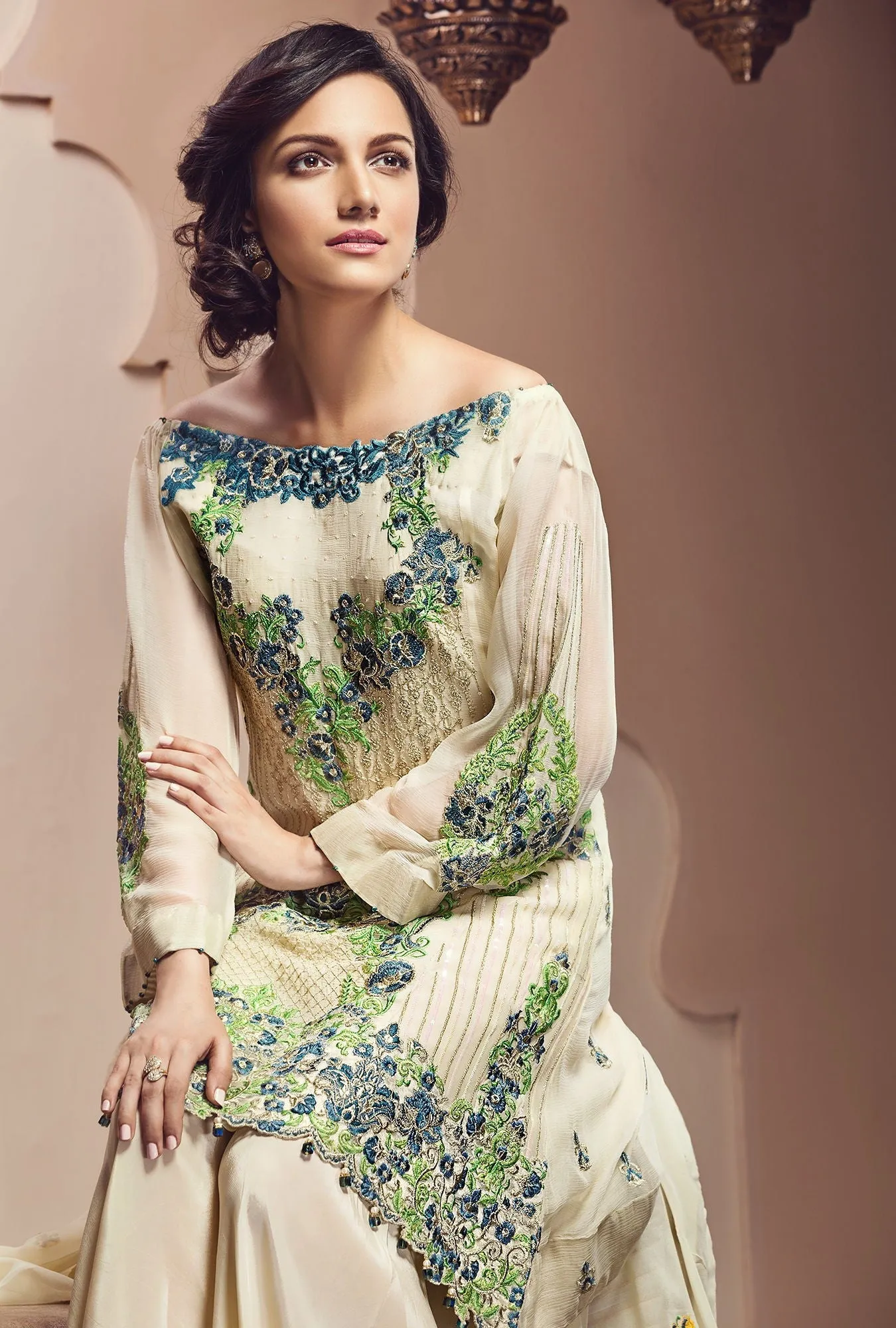 Zareen Festive Eid Collection by Imperial – D05 Citrine Yellow